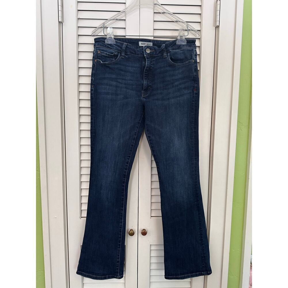 Warp + Weft Women’s Bootcut Jeans – Dark Wash – Size 12/31 - Picture 2 of 4